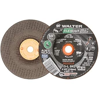 Picture of Walter Abrasive 4 1/4 X 1/4 X 7/8 Flexcut Grinding Wheel Wheel Grinding